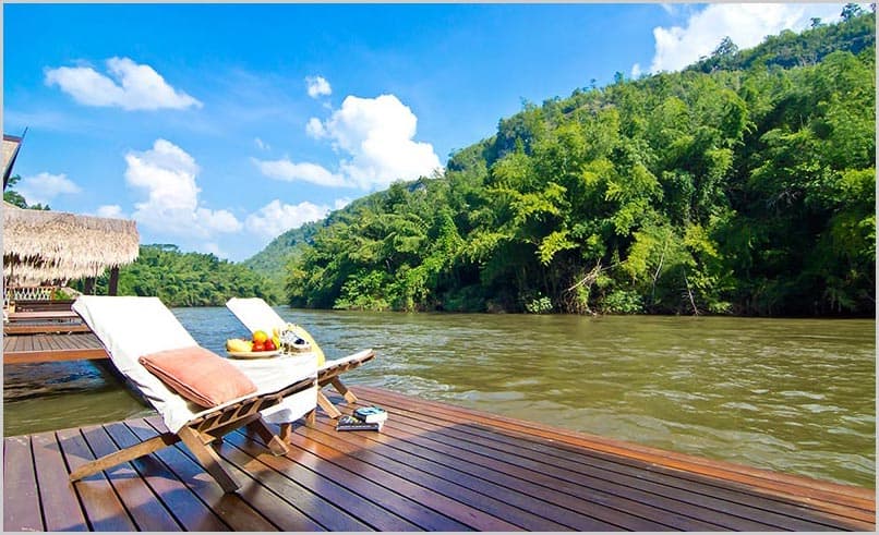 The Float House River Kwai Kanchanaburi The Float House River Kwai Kanchanaburi