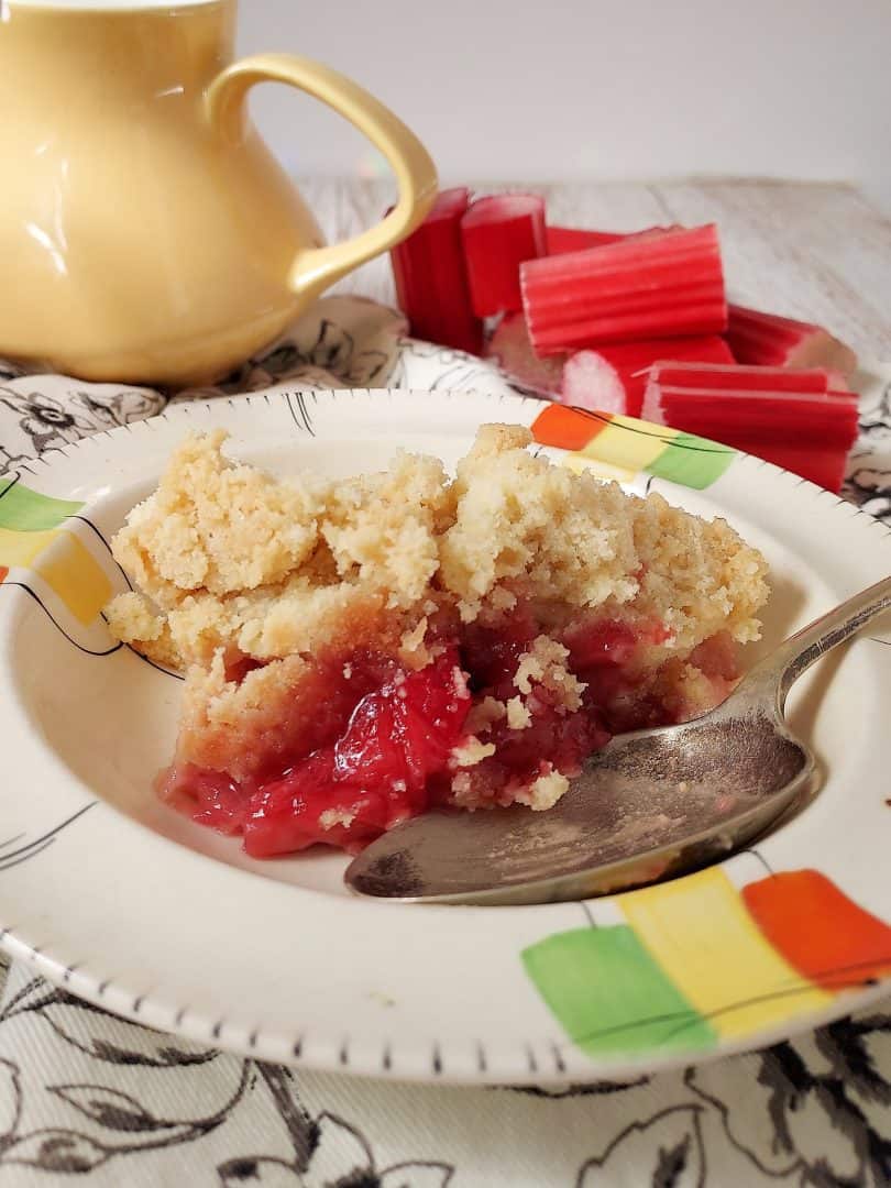 Gluten Free Rhubarb Crumble Recipe