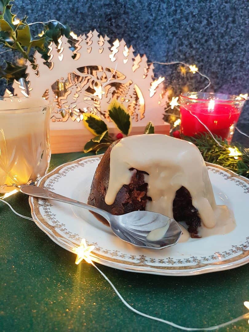 Brandy Sauce for Christmas Pudding - gluten free, dairy free and vegan