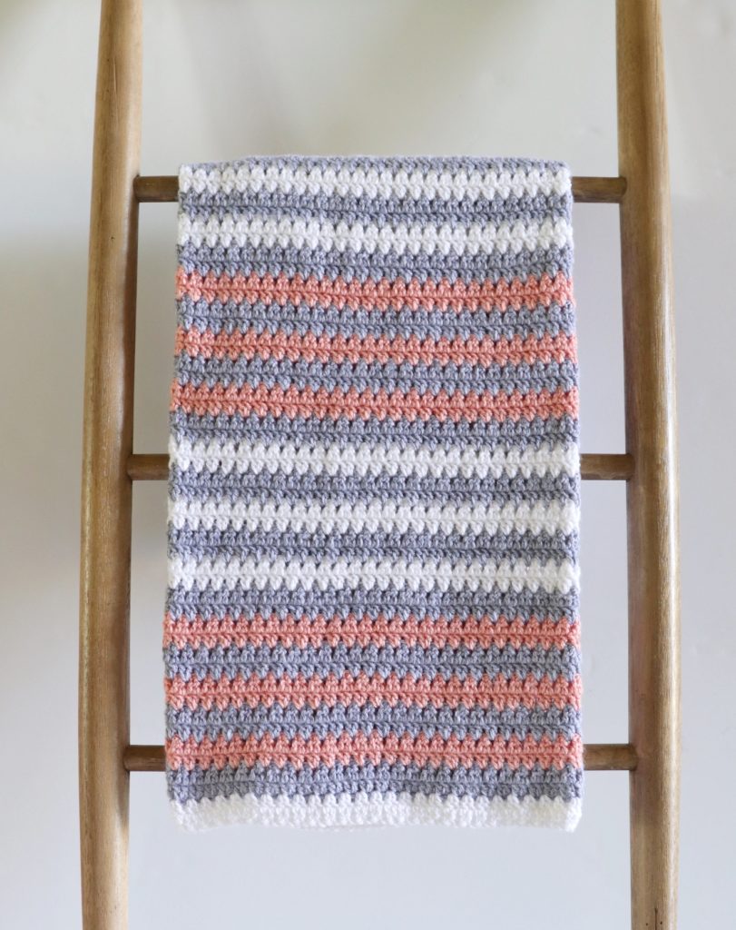 Crochet Mini Modern Granny Blanket