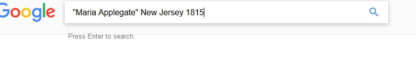 Using Google to Find Ancestors