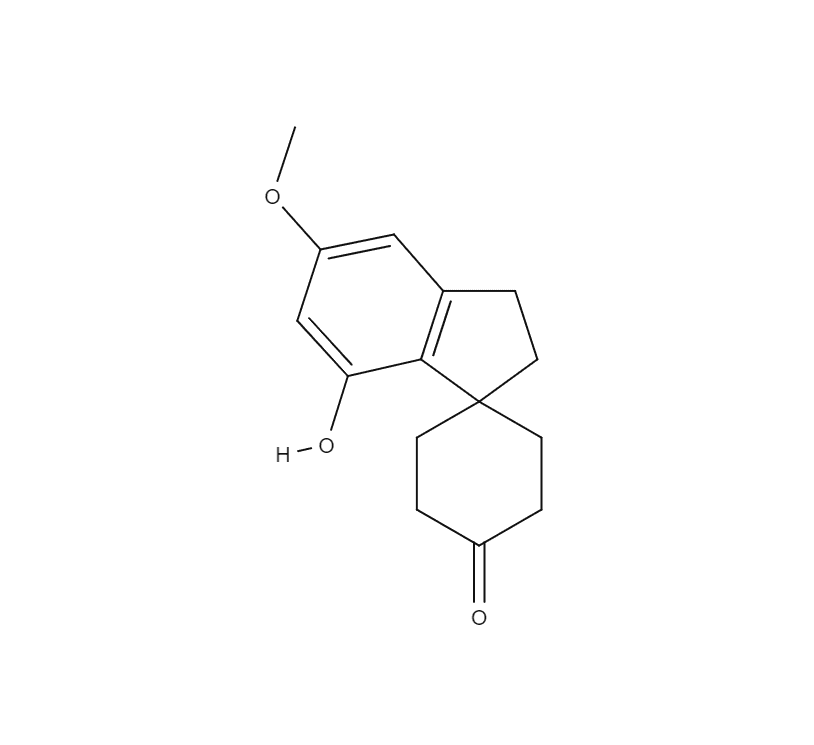 Isocannabispiran chemical structure