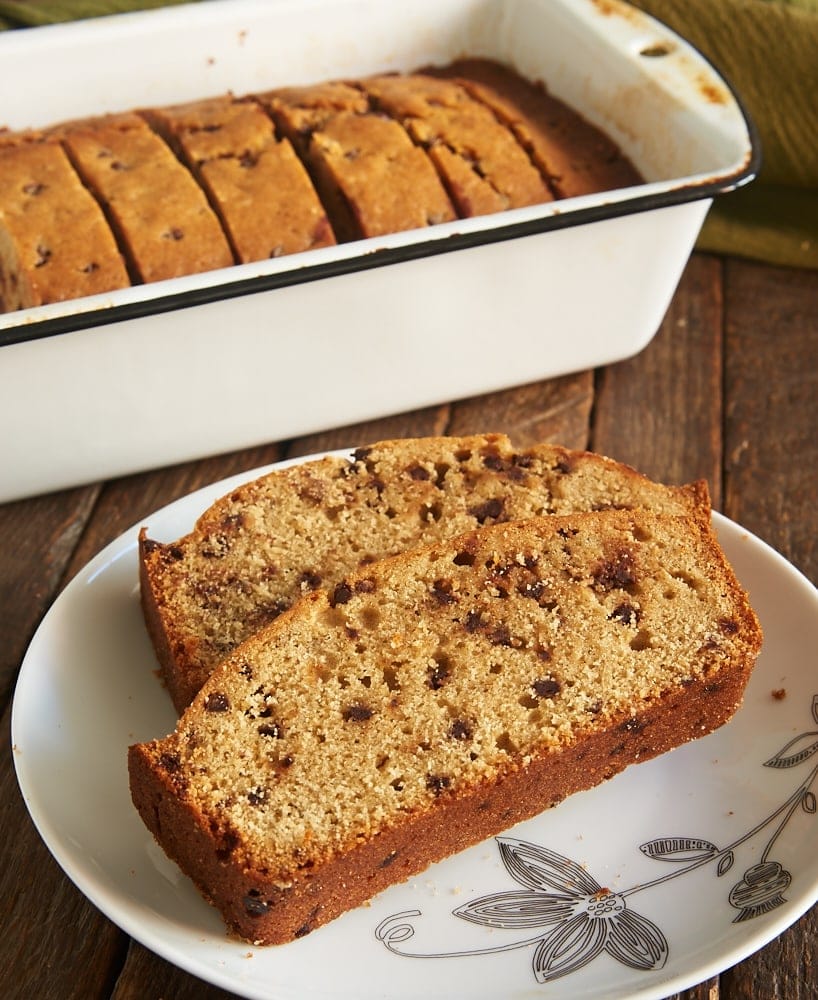 This simple Espresso Chocolate Chip Bread gets a big punch of flavor from a favorite flavor pair - chocolate and coffee! - Bake or Break