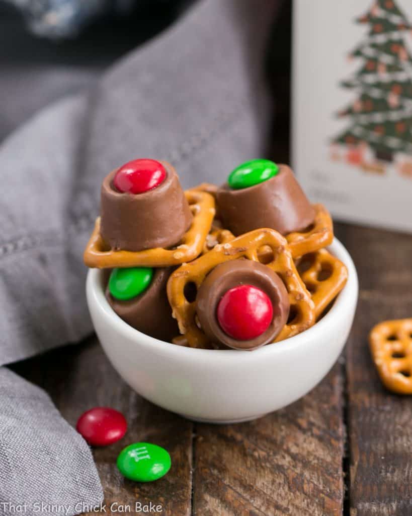 Easy Rolo Pretzel Bites That Skinny Can Bake