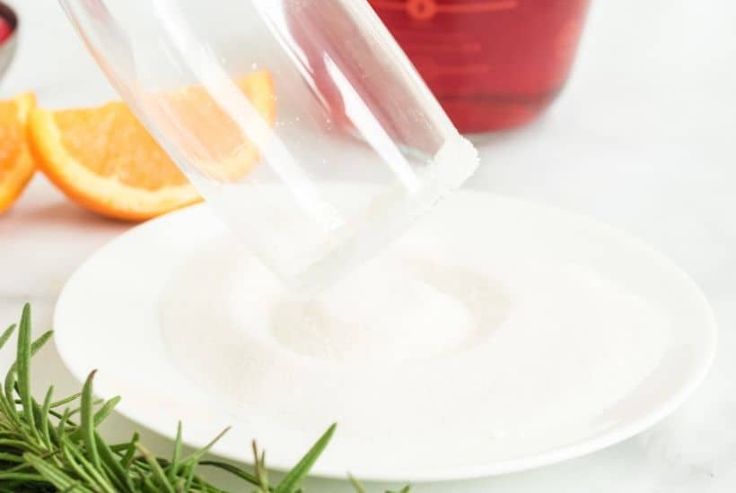 Preparation Tips you can include in your blog post: Brut Champagne is the best bubbly to make mimosa’s with. Dry Prosecco or A Cava are also great choices. Whatever you decide, be sure to choose dry since you will be adding juice. Frozen cranberries will work just fine for this recipe. Orange and cranberry go together so nicely, but you can change up the flavor by using lemon or lime on the rim as well.