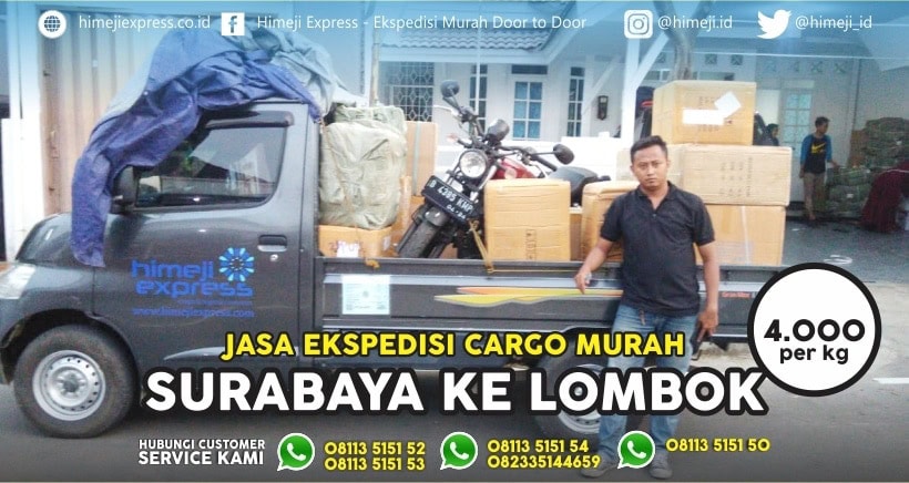 Jasa Ekspedisi Surabaya Lombok