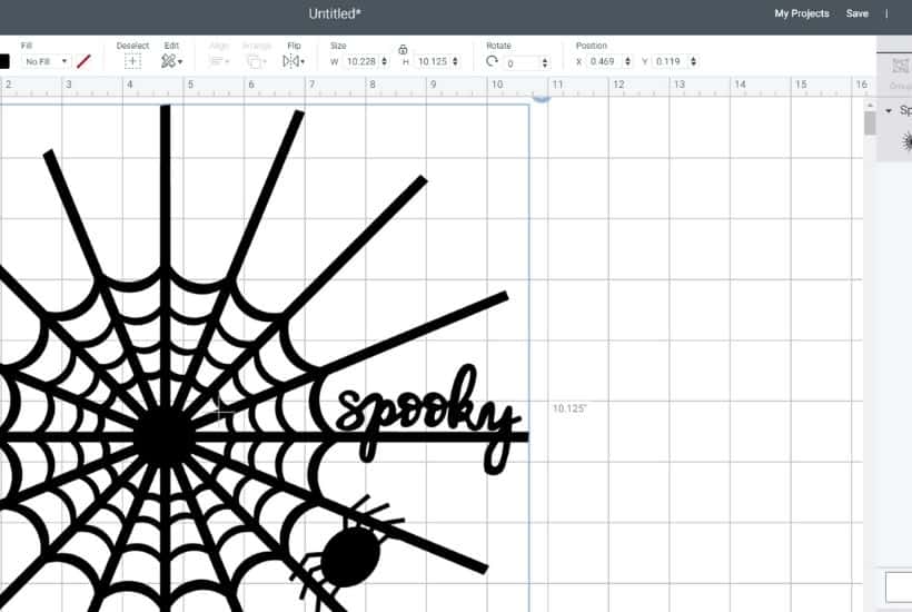 This Spider Web Halloween Hoop Art is the perfect Cricut Halloween craft to try at home while alone or with loved ones. The easy fall craft does not take long to create and will last such a long time.