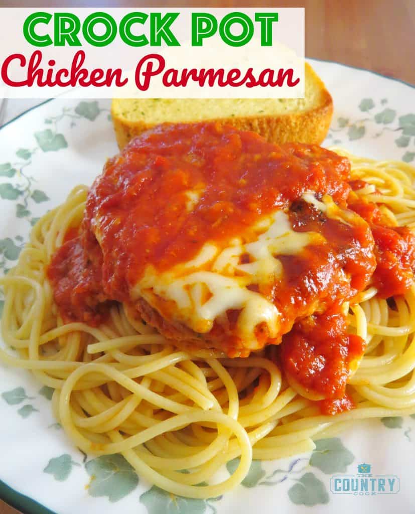 Crock Pot Chicken Parmesan