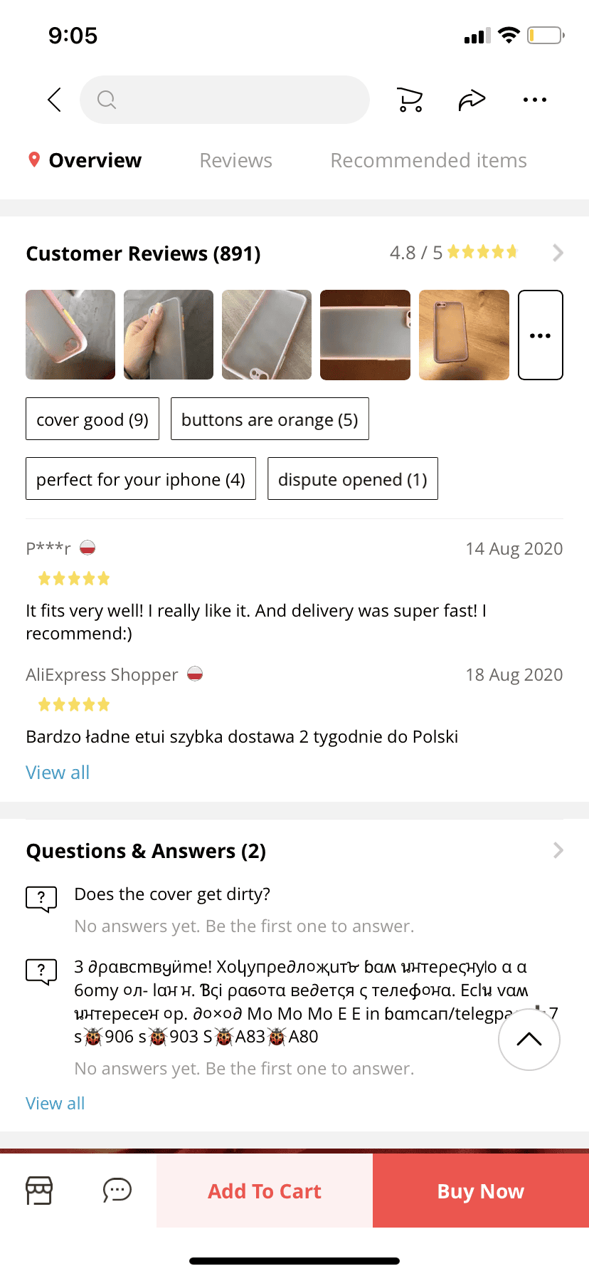 high reviewed aliexpress products