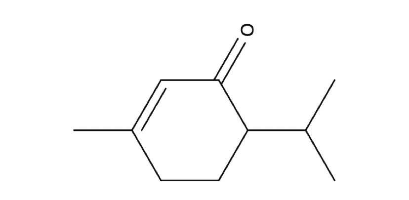 Piperitone chemical structure