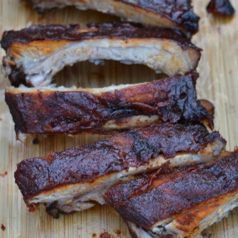 Dry Rub Baked Ribs | Small Town Woman