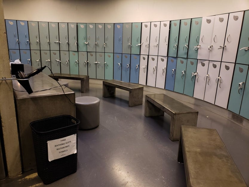 lockers at laugarvatn fontana