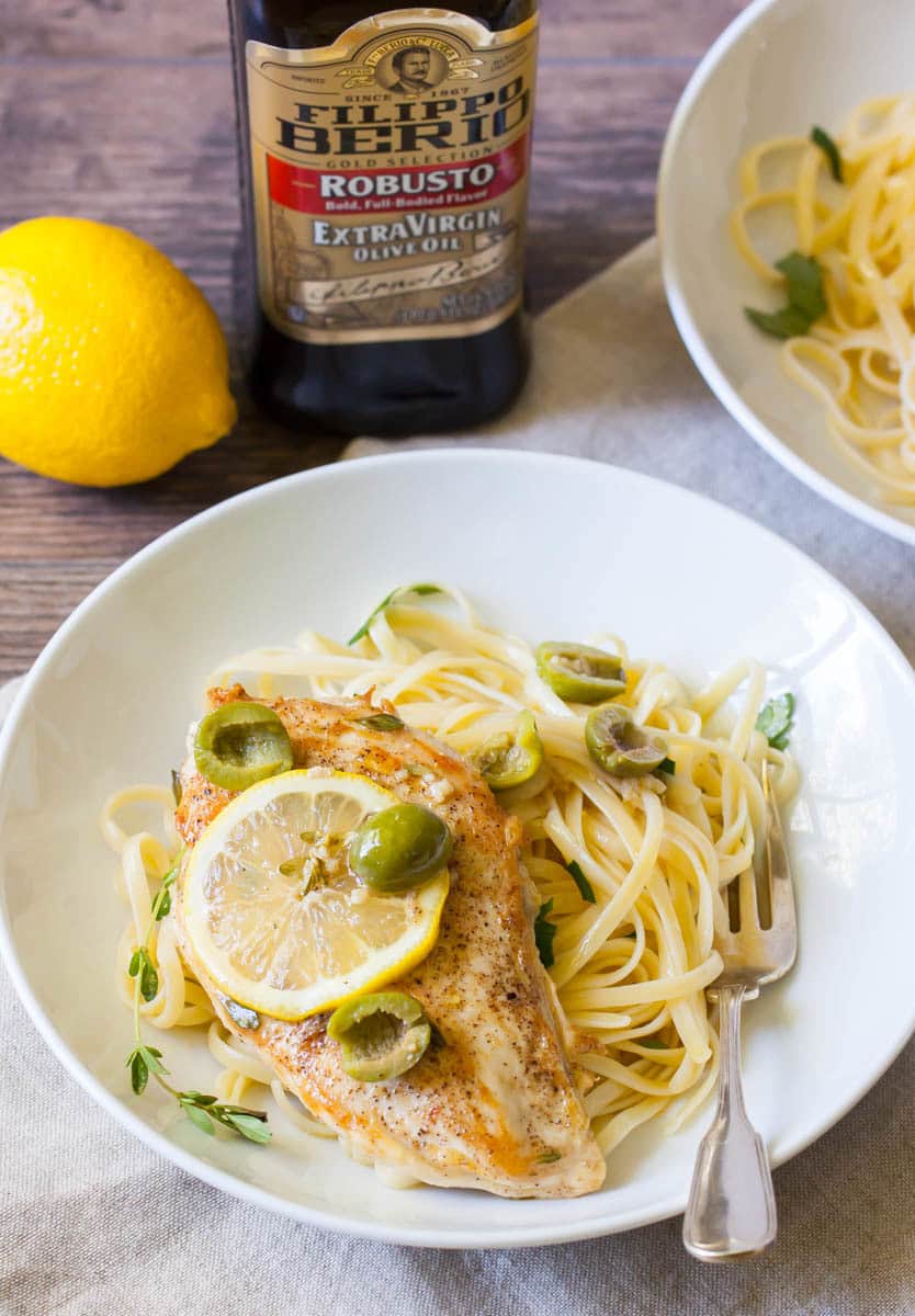 Lemon Olive Chicken Breasts