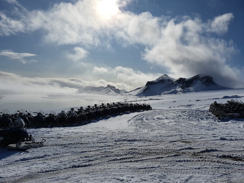 mountaineers of iceland snowmobile tour