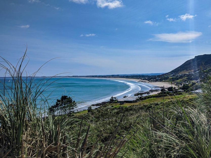 90 mile beach overlook in northland new zealand