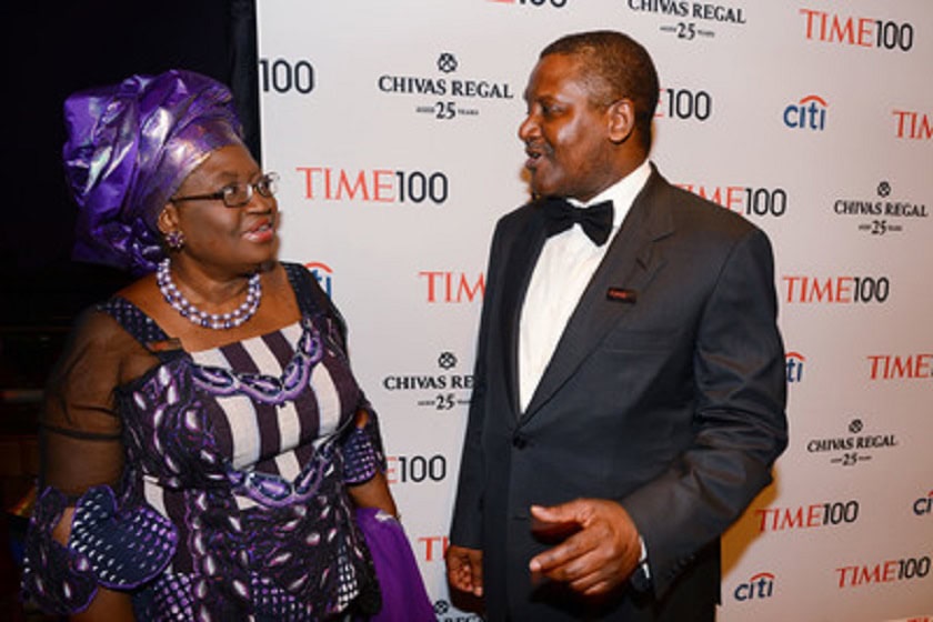 dangote okonjo-iweala