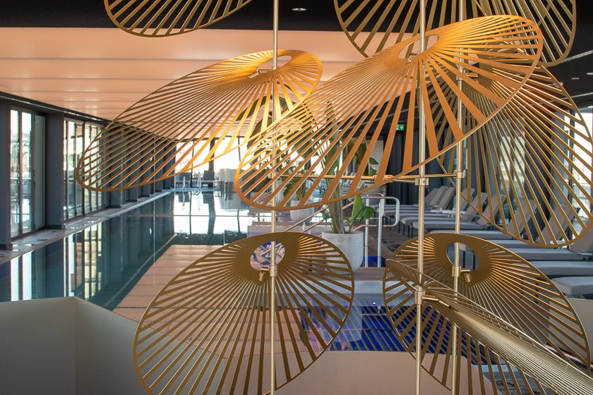 Auszeit im Andaz Spa 2 Andaz Spa München Schwimmbad - ISARBLOG