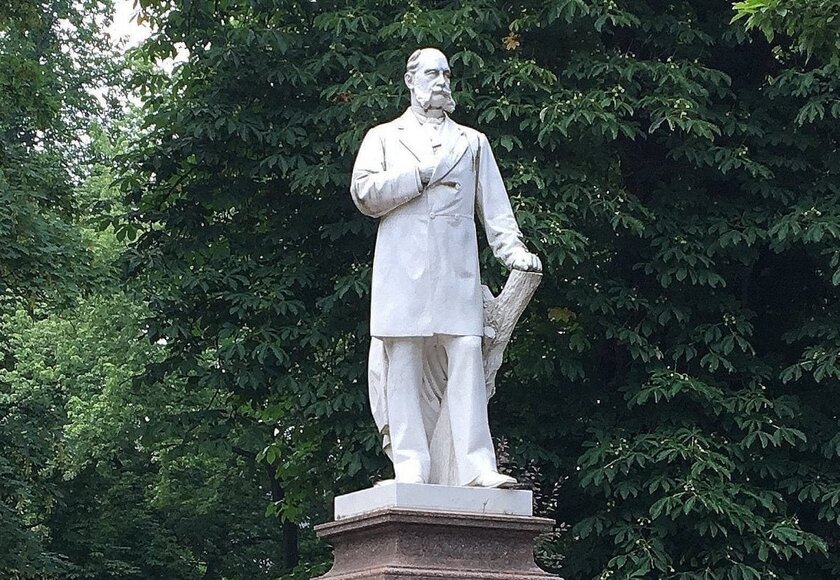 Kaiser Wilhelm - ganz privat im Kurpark Bad Ems