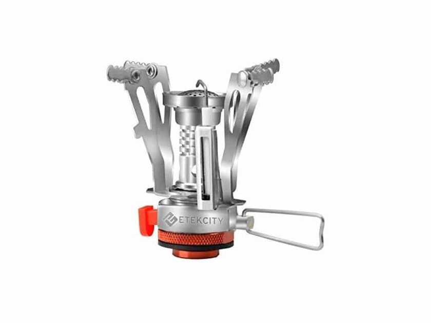 ND Mini Alcohol Burner Ultralight Portable Aluminium Mini Copper Spirit Stove Camping Stove Alcohol Stove for Outdoor Camping Hiking Backpacking BBQ Cooking Picnic