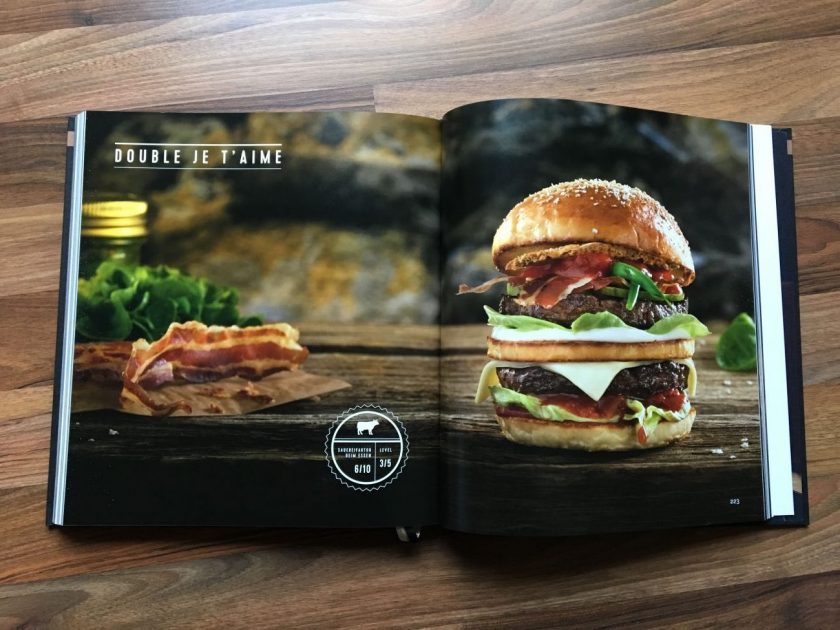 a burger