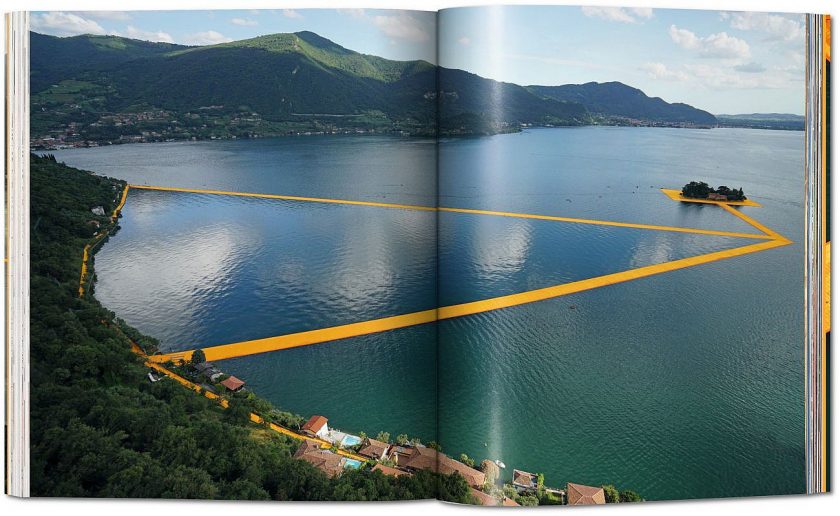 christo floating piers Auszug aus dem Buch