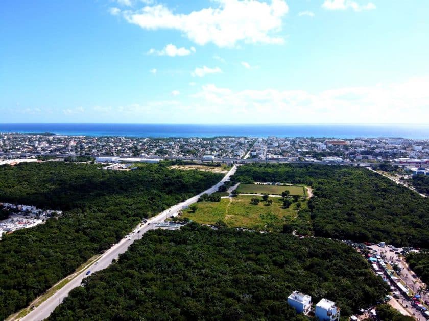 Playa del Carmen, México - Guía Turística Rápida 3 Playa del Carmen México - Vista al centro de ciudad y al mar
