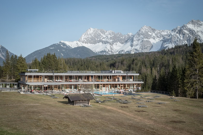 Das Kranzbach, Badehaus Kranzbach Hotel Klais - ISARBLOG