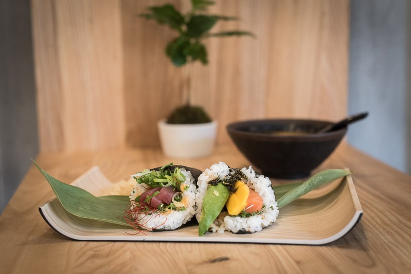 Temaki Sushi im Little Daruma