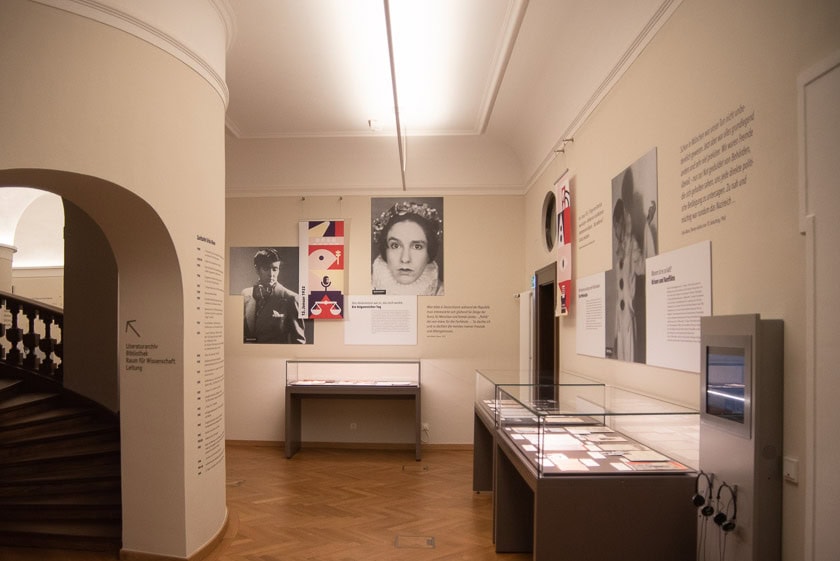Erika Mann im Hildebrandhaus </br>bis zum 30.06.2020 1 Erika Mann Austellung in der Monacensia | Foto: Monika Schreiner