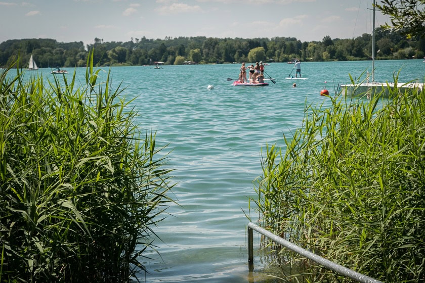 Die schönsten Badestellen am Wörthsee 2 Wörthsee Sommer Baden Strandbad | Foto: ISARBLOG Monika Schreiner