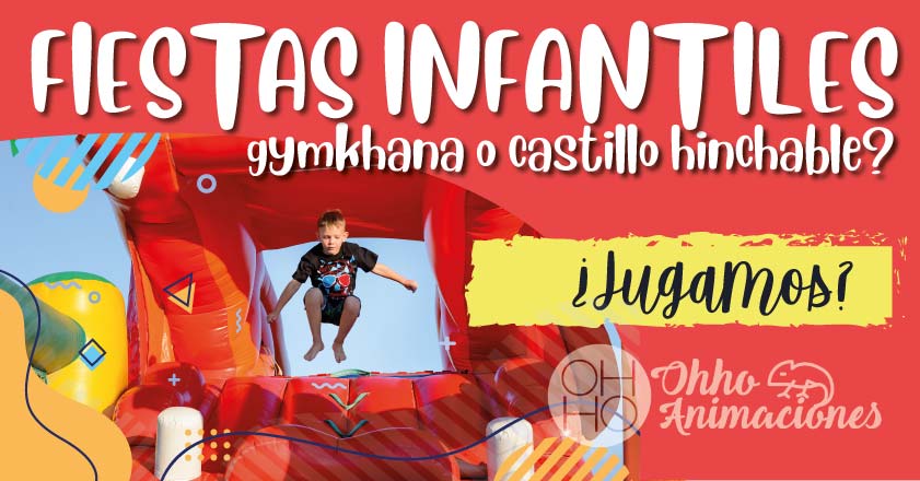 2 Fiestas infantiles: ¿Castillo hinchable o Gymkhana? 1 Fiestas infantiles castillo hinchable o gymkhana