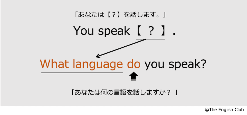 疑問詞+名詞の疑問文