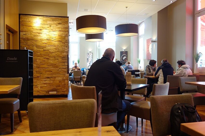 Cosy ambience at Baker boy in BINZ