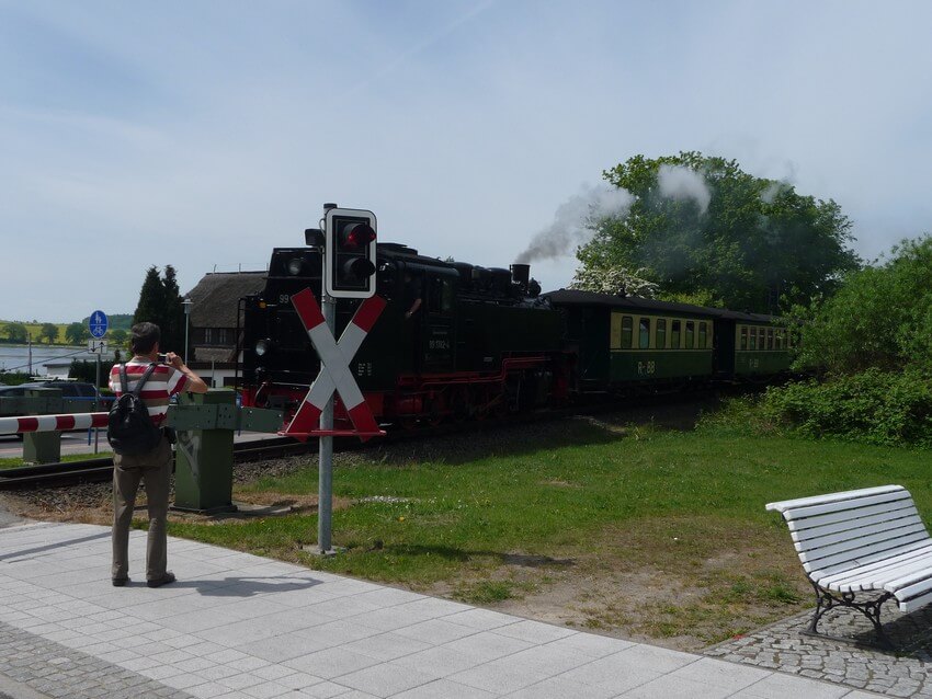 Der Rasende Roland ist immer ein beliebtes Fotomotiv