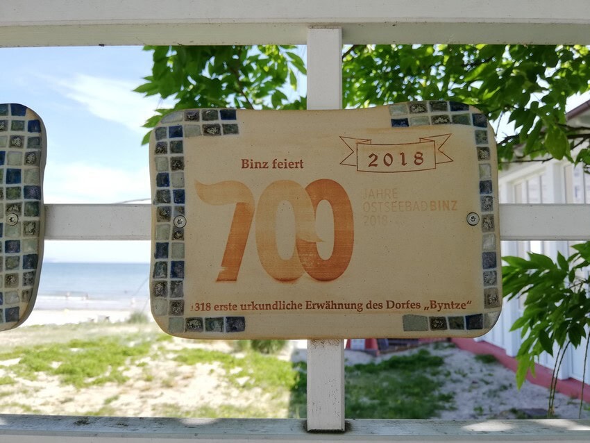 700 Jahre Binz nahe dem Kurplatz