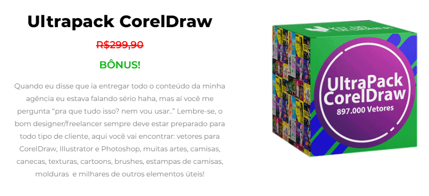 pacote de vetores coreldraw