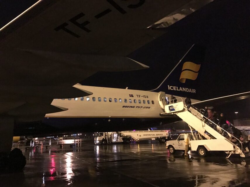 Economy Class von Icelandair – Keflavik nach Frankfurt Economy Class von Icelandair – Keflavik nach Frankfurt