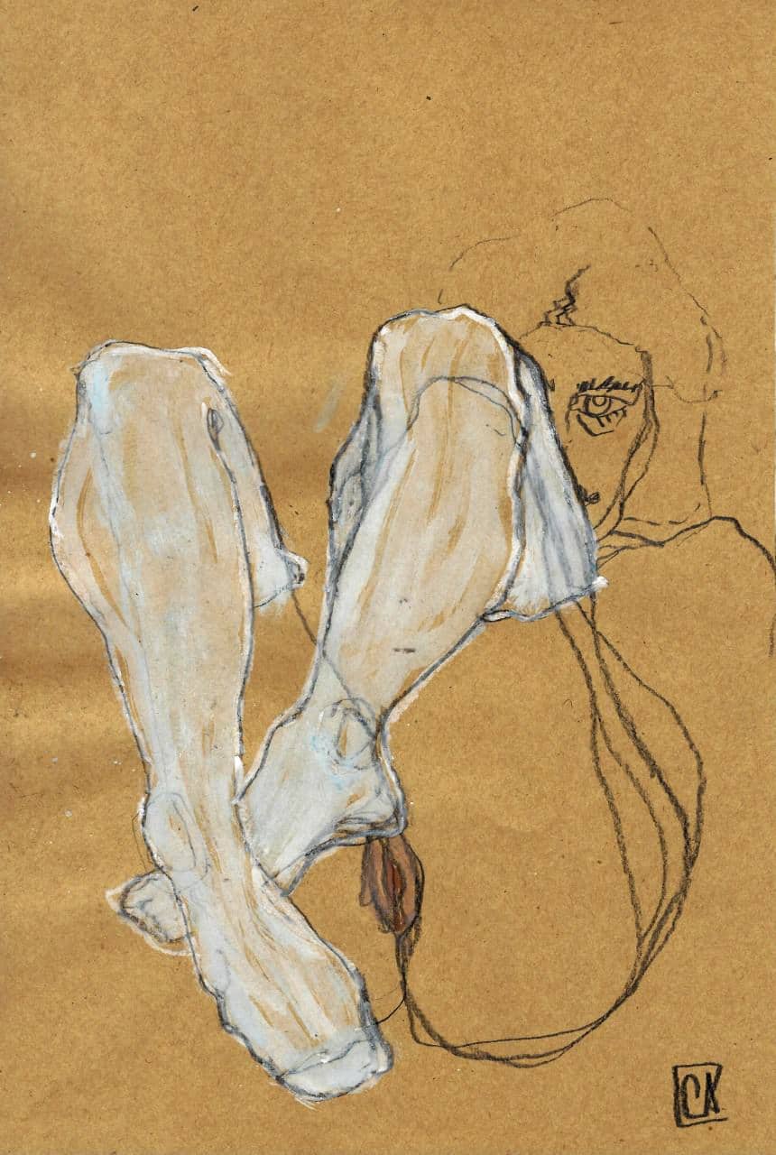 autoritratto-allo-specchio-20x30cm-gouache-su-carta-2018 autoritratto-allo-specchio-20x30cm-gouache-su-carta-2018