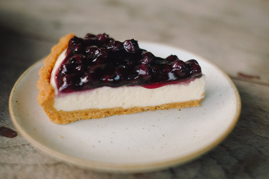 Käsekuchen in Nürnberg ist so lecker.