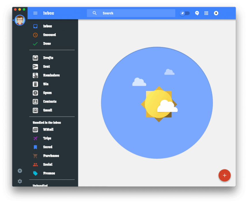 Je kunt de interface van Wmail aanpassen per Gmail account.