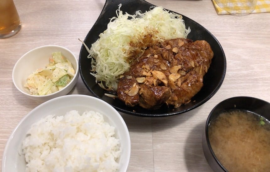 大トンテキ定食