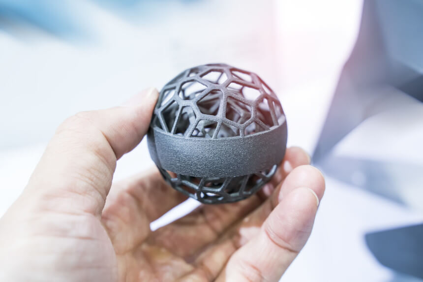 3D Druck Metall für bionische Strukturen