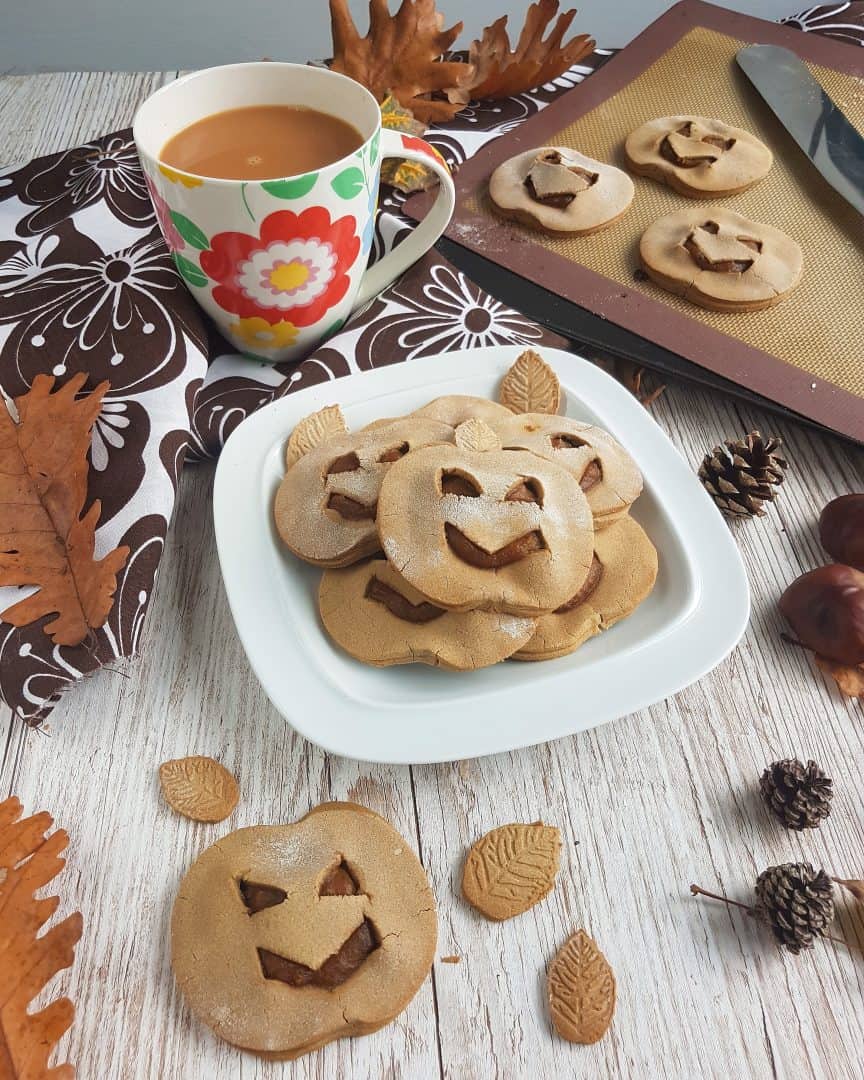 Gluten Free Pumpkin Biscuits inspired by Little Debbie Pumpkin Delights