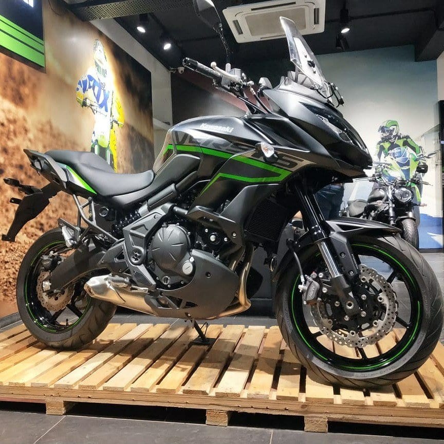 superbike showroom of kawasaki
