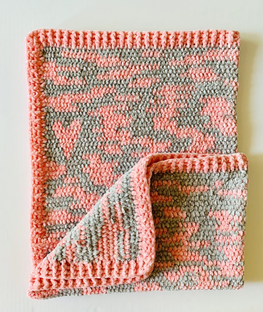 Improv Crochet Baby Blanket