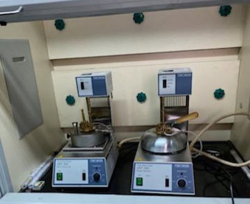Lab analyse petroleum products