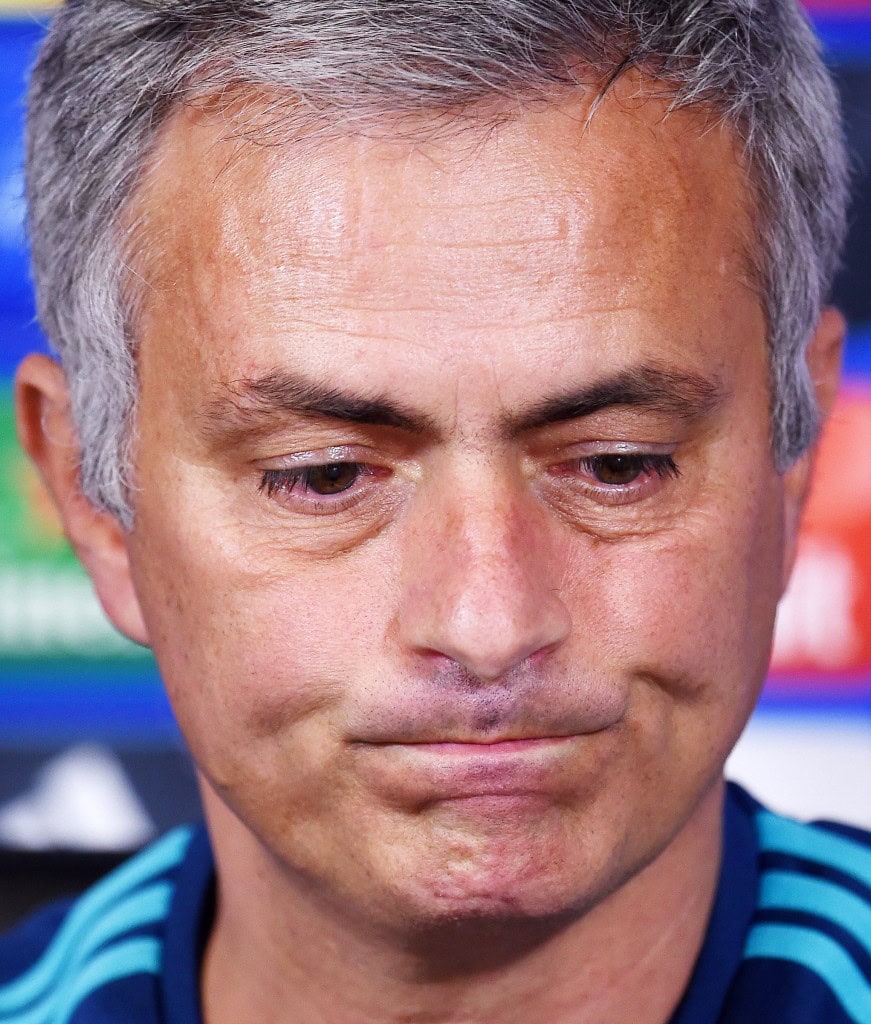 Mourinho has expressed his disappointment at the prospect of playing in front of a limited capacity crowd on Thursday night. (Picture Courtesy - AFP/Getty Images)