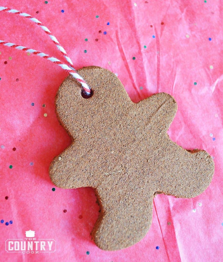 Homemade Cinnamon Ornament for Christmas Tree