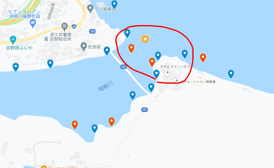 勝瀬橋周辺