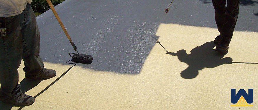 Weakness of spray foam roofing - protection from UV rays